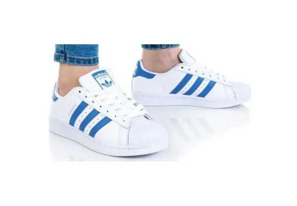 Uomo Adidas Da Donna E Uomo Superstar S75929 Celeste