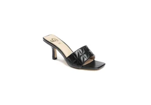 Donna Gold&Gold Ciabatta Da Donna Con Tacco A Stiletto Goldegold Gp22-213 Nero