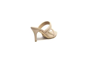 Donna Gold&Gold Ciabatta Da Donna Elegante Con Tacco Goldegold Gp22-255 Nude