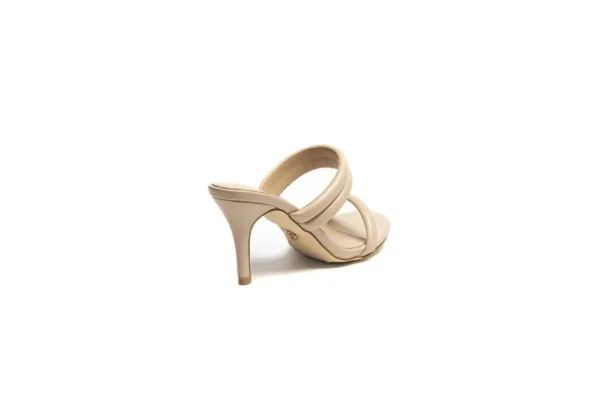 Donna Gold&Gold Ciabatta Da Donna Elegante Con Tacco Goldegold Gp22-255 Nude