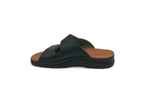 Uomo Fly Flot Ciabatta In Evopell Regolabile 62 021 Ue Nero