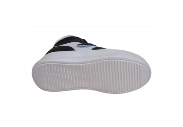 Donna Cult Perry Clw355601 Mid W Leather White Black