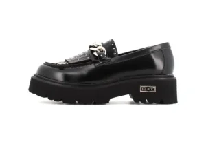 Donna Cult Mocassino Da Donna In Pelle Con Borchie Clw319402 Black