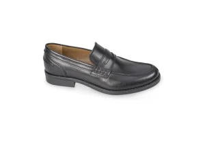 Uomo Valleverde Mocassino In Pelle Da Uomo 47900 Nero