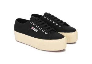 Donna Superga Online Ora Sneakers Da Donna Platform 2790 Up And Down In Tela