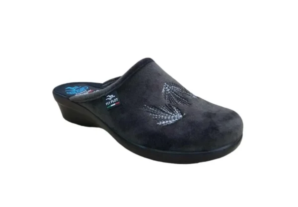 Donna Fly Flot Pantofole Da Donna In Velluto L7W42Pd