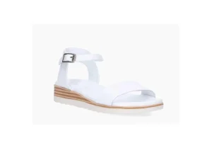 Donna Keys Sandali Da Donna Con Cinturino 6522 White