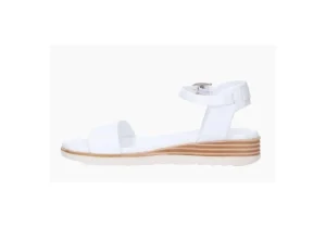 Donna Keys Sandali Da Donna Con Cinturino 6522 White