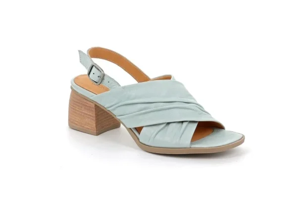 Donna Grunland Sandalo Da Donna Con Tacco Sa2609 Bianco