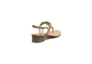 Donna Gold&Gold Sandalo Infradito Da Donna Con Pietre Goldegold Gl682 Multicolor