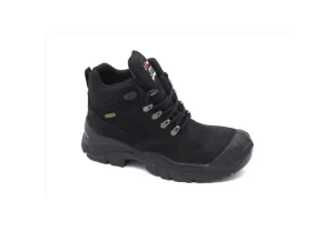 Uomo U-Power Scarpa Antinfortunistica Alta In Nabuk Goretex Dude Gtx 10094 Black S3 Wr Hi Ci Src