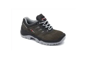 Uomo U-Power Scarpa Antinfortunistica Bassa In Pelle Bell S1P Src Grigio