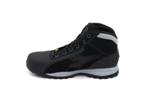 Uomo Utility Diadora Scarpa Antinfortunistica Traspirante In Tessuto Diadora Glove Net Mid Pro S3 Hro Sra Esd Nero