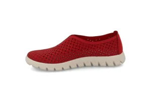 Donna Fly Flot Scarpa Da Donna In Ecopelle Traforata 65H20M8