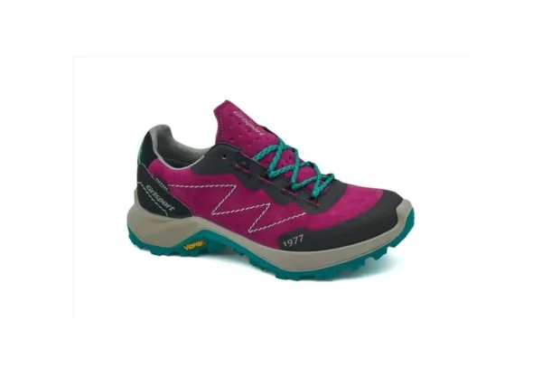 Donna Grisport Scarpa Da Trekking Bassa In Pelle Scamosciata 14701V19G Fuxia