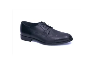 Uomo Valleverde Scarpa Da Uomo Modello Derby In Pelle 46806 Nero