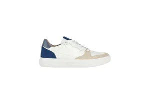 Uomo Geox Scarpa Da Uomo U355Wb 00047 White Jeans