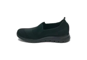 Donna Fly Flot Scarpa In Rete Elastica Con Memory Foam 27 D38 Kq Nero