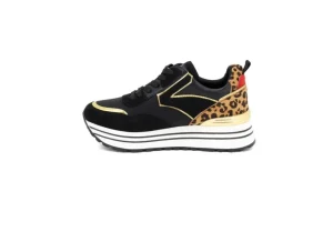 Donna Queen Helena Scarpa X27-20 Black Gold