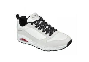 Uomo Skechers Scarpa Sportiva Da Uomo Memory Foam 232153 White