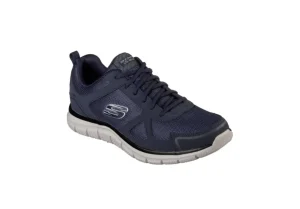 Uomo Skechers Scarpa Sportiva Da Uomo Memory Foam Track Scloric 52631