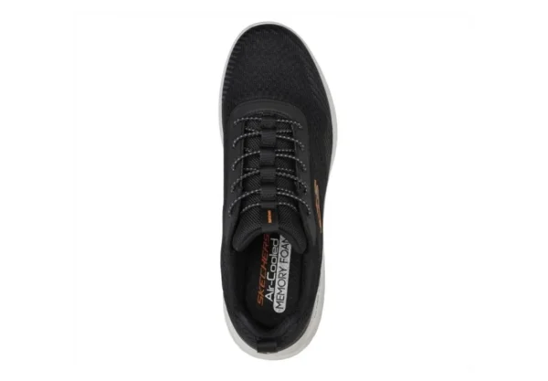 Uomo Skechers Scarpa Sportiva Da Uomo Memory Foam 232377 Black