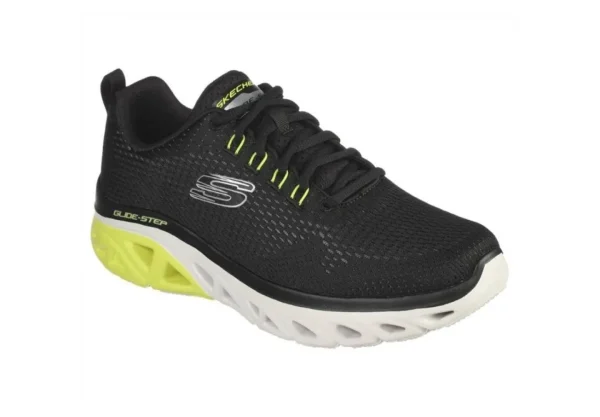 Uomo Skechers Scarpa Sportiva Da Uomo Glide-Step 232270 Blk. Nuova Collezio