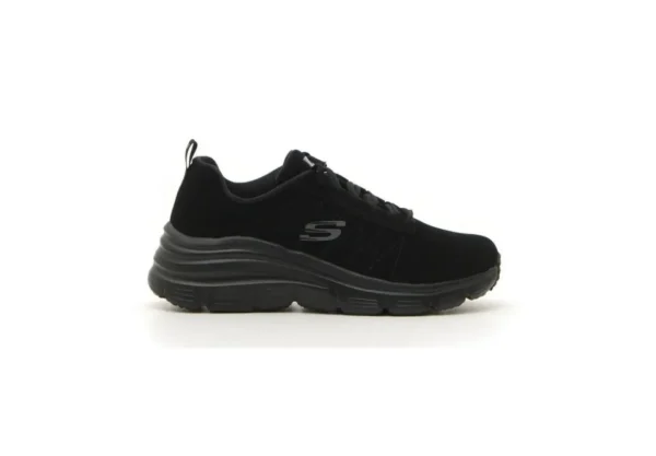 Donna Skechers Scarpa Sportiva In Pelle Con Memory Foam Fashion Fit-True Fee