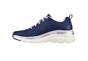 Donna Skechers Scarpa Sportiva In Tessuto Con Memory Foam Fashion Fit-Make M