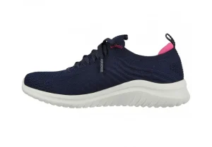 Donna Skechers Scarpa Sportiva In Tessuto Senza Lacci Con Memory Foam Ultra Flex 2.0-Fresh Path 149702