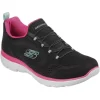 Donna Skechers Scarpe Da Ginnastica Summits- Perfect Views Nero Con Memory F