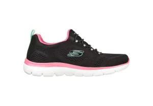 Donna Skechers Scarpe Da Ginnastica Summits- Perfect Views Nero Con Memory F