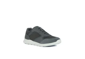 Uomo Geox Scarpe Da Uomo Con Lacci Elastici U26Anb Grigio