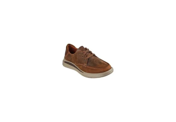 Uomo Skechers Scarpe Da Uomo Proven - Valargo Cdb 204473 Marrone