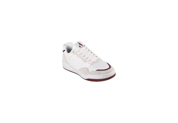 Uomo Skechers Scarpe Sportive Da Uomo Koopa - Volley Low 183241 Bianco