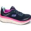 Donna Skechers Scarpe Sportive In Tessuto Con Memory Foam Relaxed Fit - D'Lu