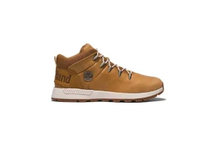 Uomo * Scarponcino Da Uomo In Pelle Nabuk Timberland Sprint Trekker Mid 2Pc2