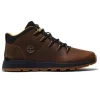 Uomo * Scarponcino Da Uomo In Pelle Nabuk Timberland Sprint Trekker Mid A67Tg