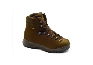 Uomo Kayland Scarponi Da Trekking In Nabuk Con Goretex Pamir Gtx Brown