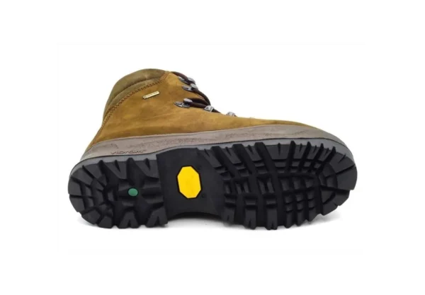 Uomo Kayland Scarponi Da Trekking In Nabuk Con Goretex Pamir Gtx Brown