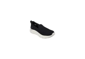 Donna Skechers Slip-On Da Donna Memory Foam Go Walk Flex- Brigh 124957 Nero