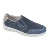 Uomo Valleverde Slip-On Da Uomo In Pelle 53880 Navy Extra-Light