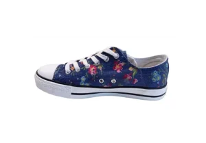 Donna American Eagle Sneaker Bassa Da Donna In Tela Con Stampa Floreale 1697