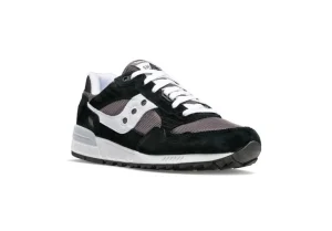 Uomo Saucony Sneaker Bassa Da Uomo S70665-12 Shadow 5000 - Blk Gray Wht