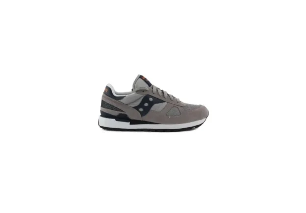 Uomo Saucony Sneaker Bassa Da Uomo S2108-563 Shadow Original Grey Navy