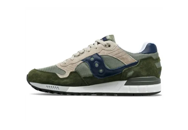 Uomo Saucony Sneaker Bassa Da Uomo S70665-29 Shadow 5000 - Green Blue