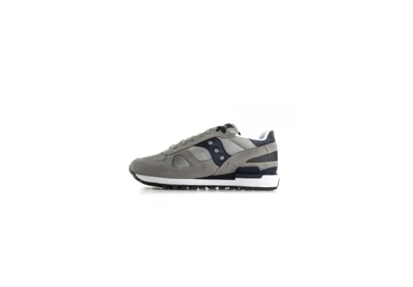 Uomo Saucony Sneaker Bassa Da Uomo S2108-563 Shadow Original Grey Navy