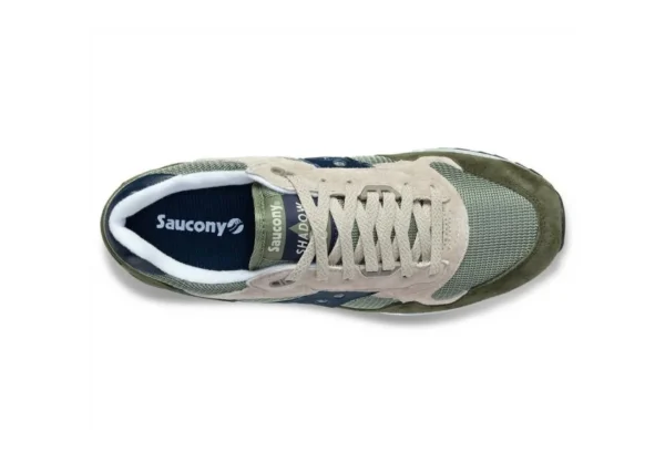 Uomo Saucony Sneaker Bassa Da Uomo S70665-29 Shadow 5000 - Green Blue