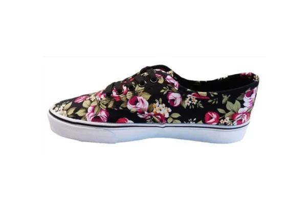 Donna Madigan Sneaker Basse Da Donna In Tela Con Stampa Floreale Venere Nero