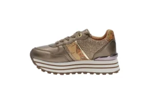 Donna Alviero Martini J Sneaker Da Donna Platform 1324 Taupe Geo Beige